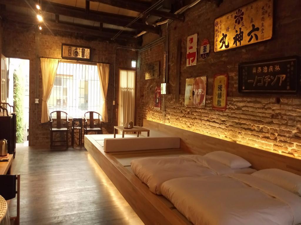 和寂百年天井老房子包棟民宿wabisabi Japanese Entire Home Tainan Esterno foto