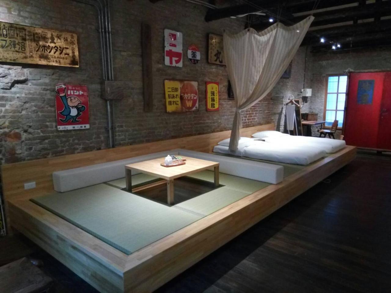和寂百年天井老房子包棟民宿wabisabi Japanese Entire Home Tainan Esterno foto